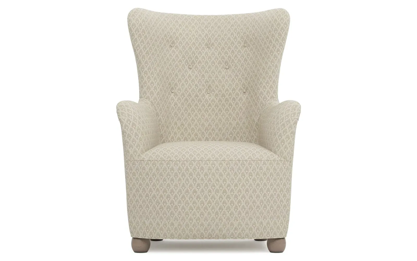 Edgar Wing Chair - Sandstone