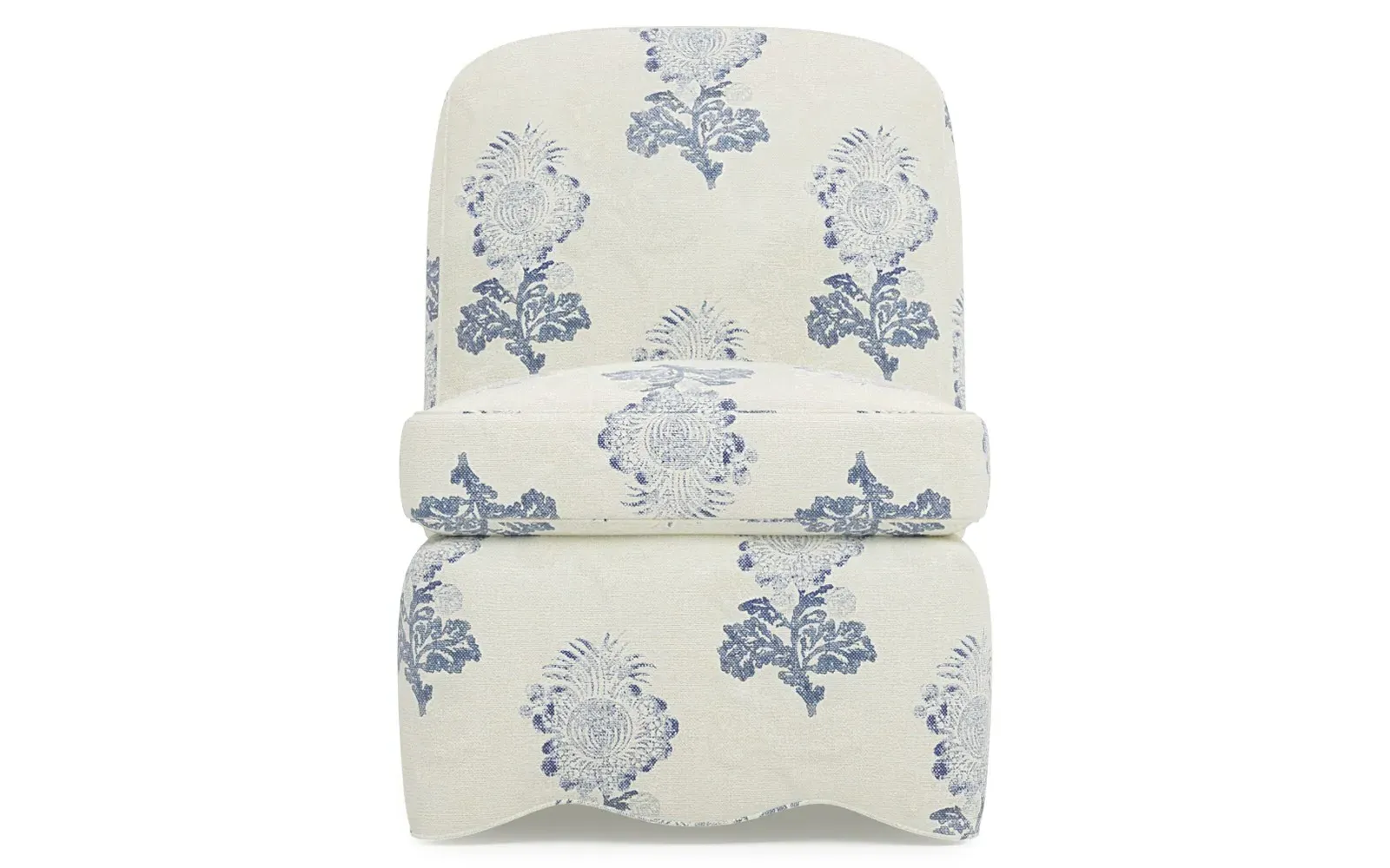 Lillian Slipper Chair - Artichoke, Linen