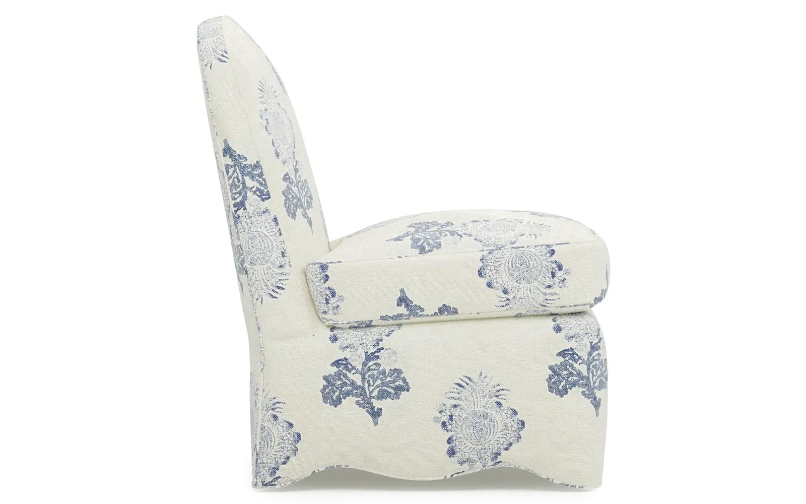Lillian Slipper Chair - Artichoke, Linen