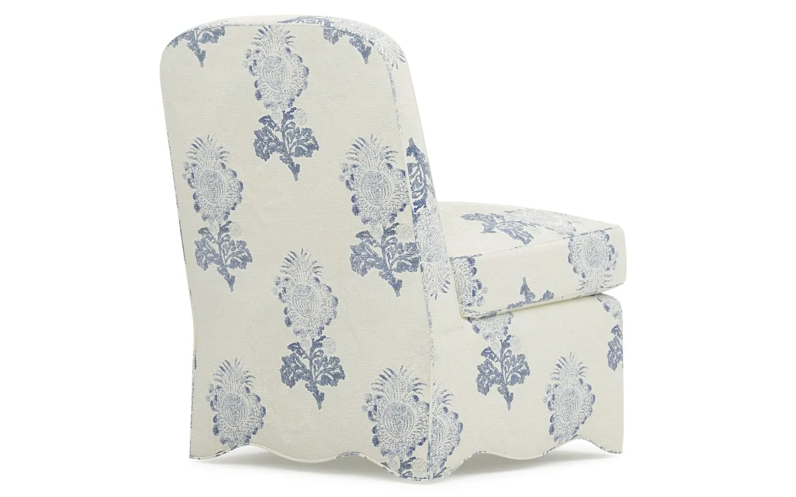 Lillian Slipper Chair - Artichoke, Linen