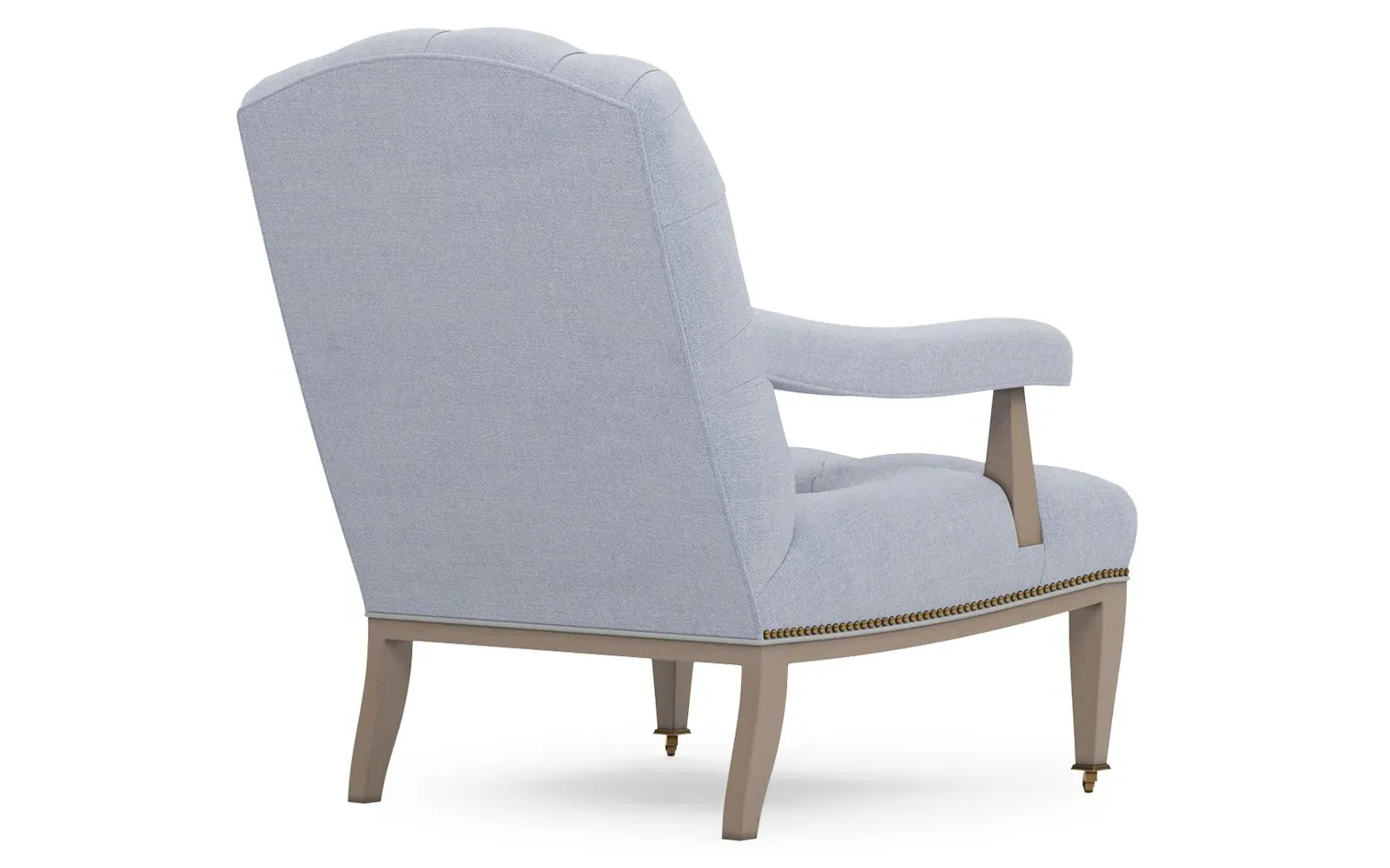 Miller Tufted Chair - Coastal Haze, Velvet