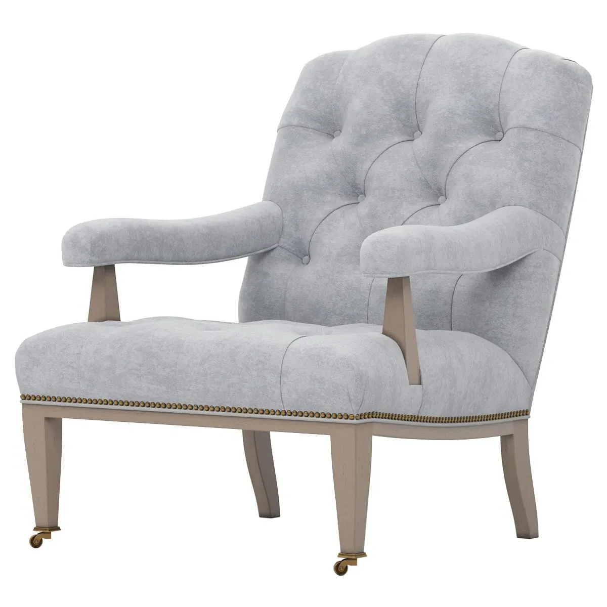Miller Tufted Chair - Coastal Haze, Velvet image