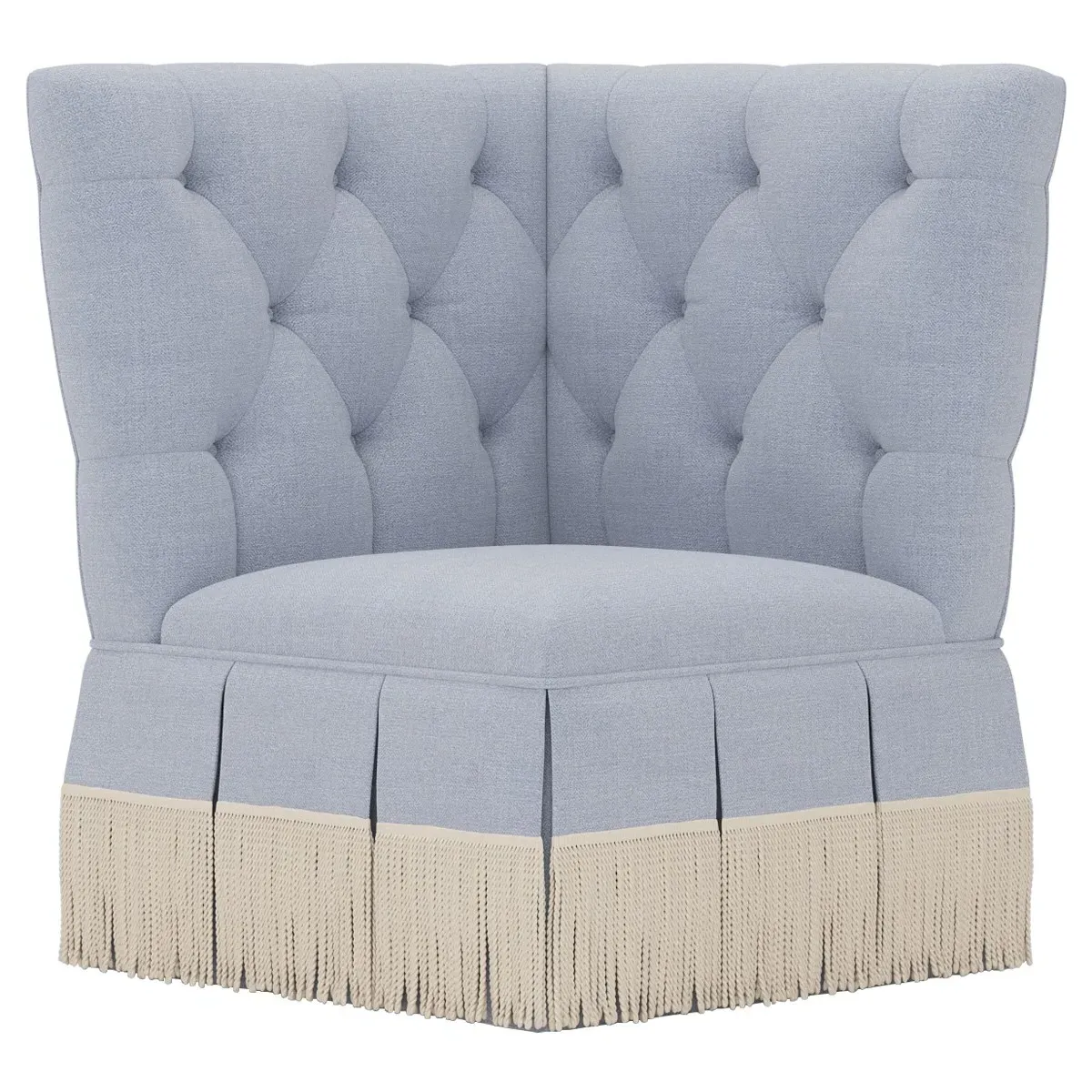 Nicolas Corner Chair - Ocean Sky image