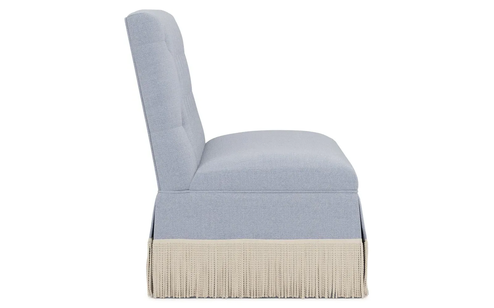 Nicolas Velvet Banquette - Spring Sky