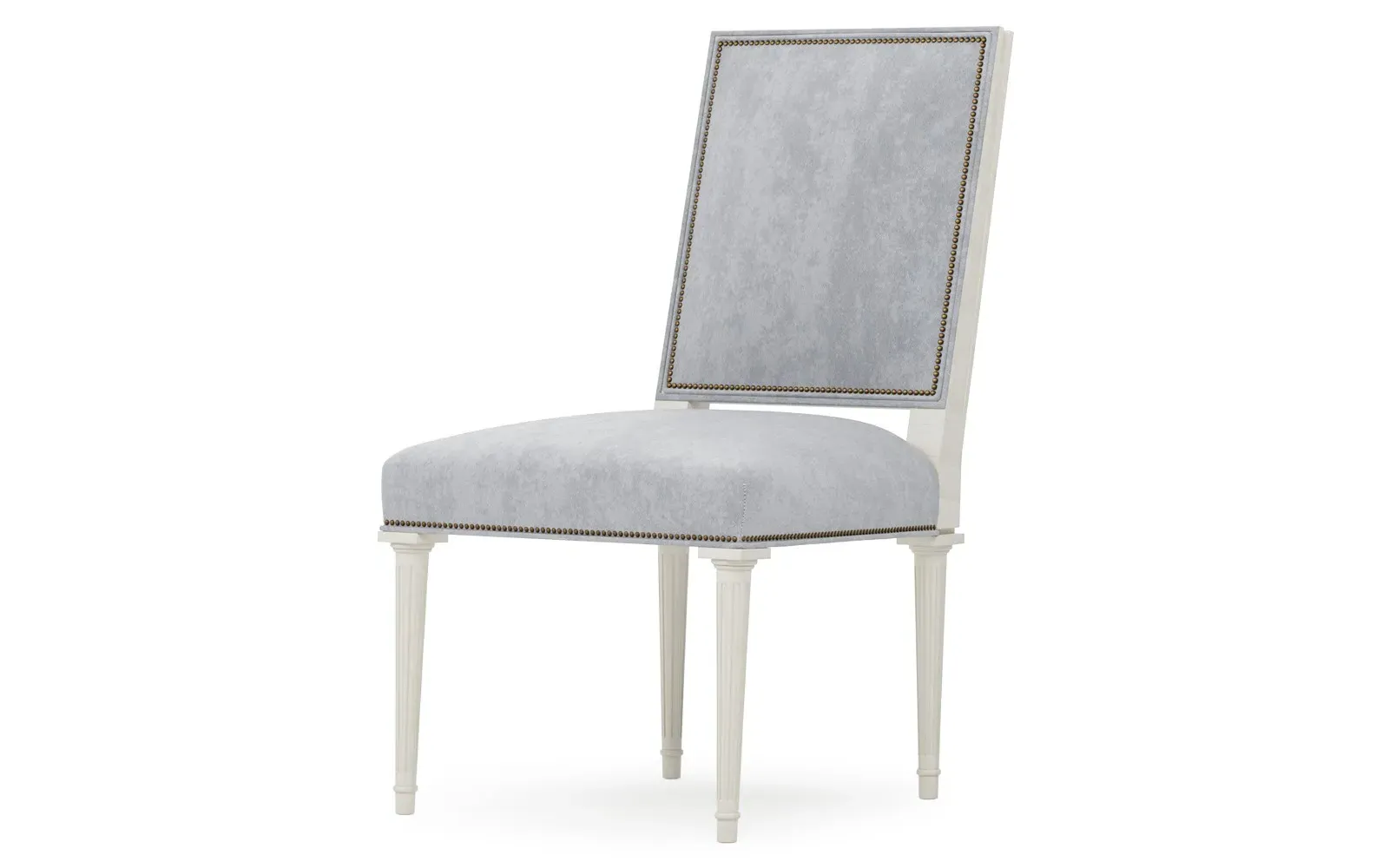 Noelle Side Chair - Coastal Haze, Velvet