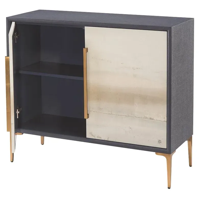 Brentwood Two Door Cabinet - Indigo, Linen