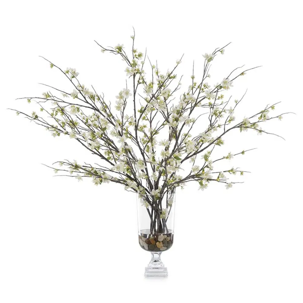 Bursting With Blooms Apple Blossoms Arrangement - White