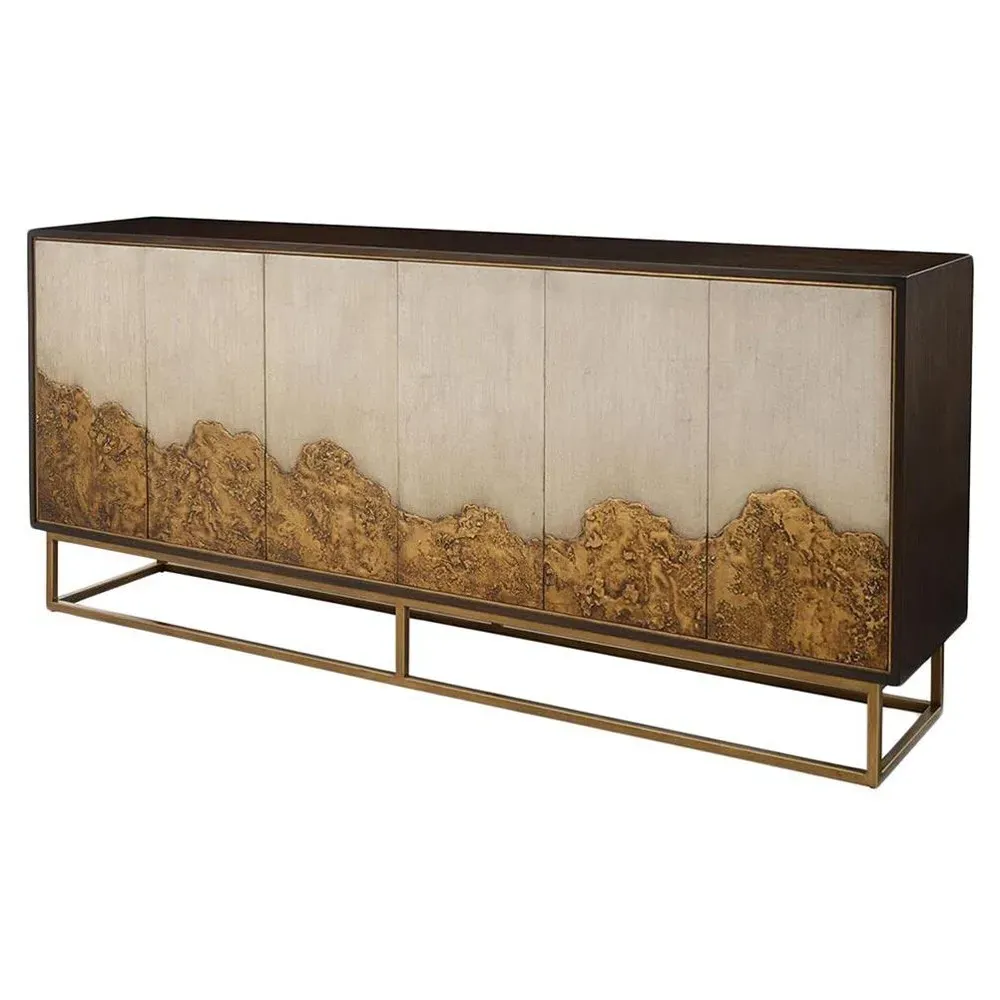 Highlands Sideboard - Black, Walnut