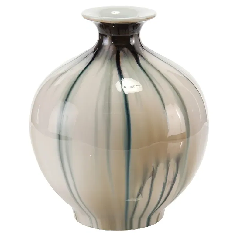 Hues Of Blues Vase - Blue Grey, Porcelain