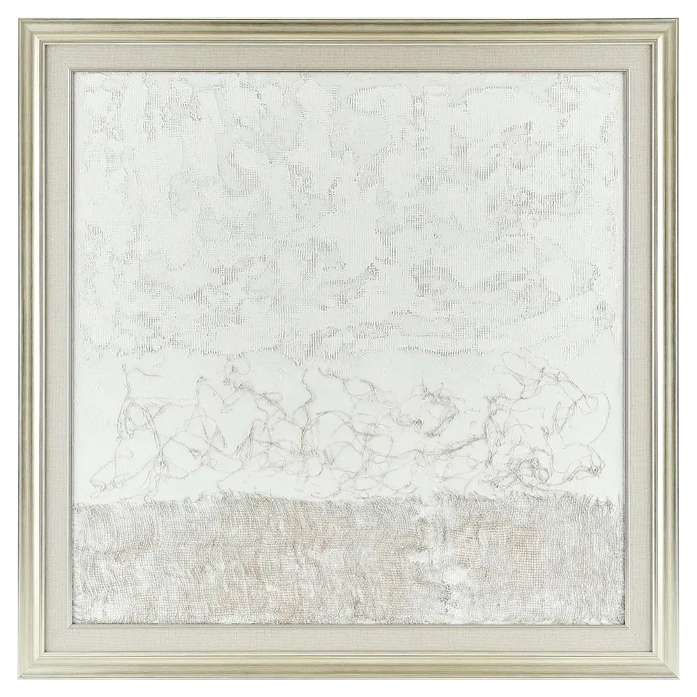 John-Richard Frayed Whispers Wall Art - Beige, Mixed Media image