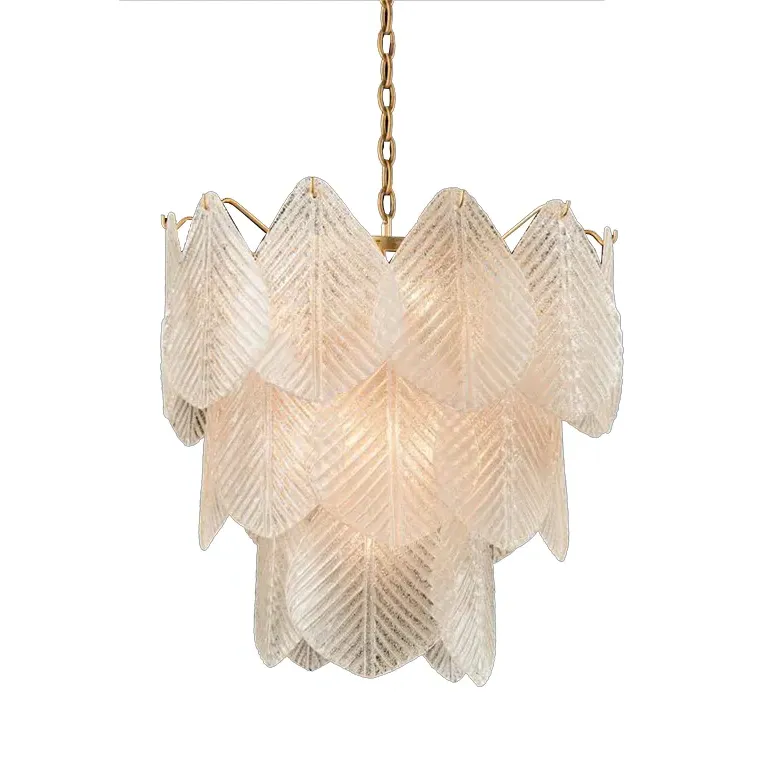 John-Richard Three Layer Nine Light Chandelier - Gold, Iron image