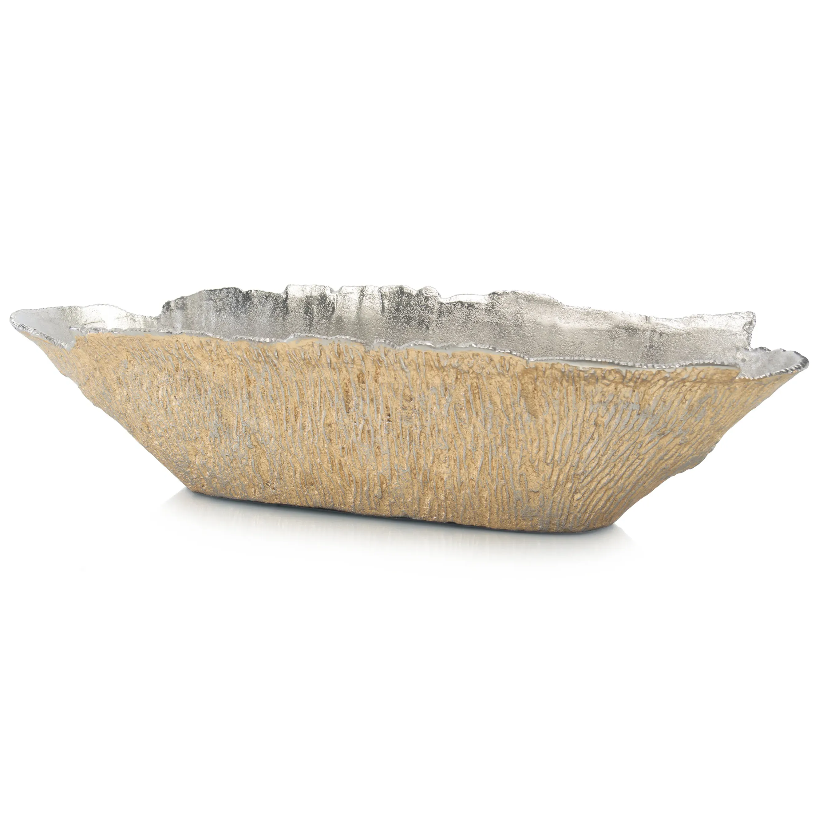 Ormond Oval Bowl - Gold, Metal