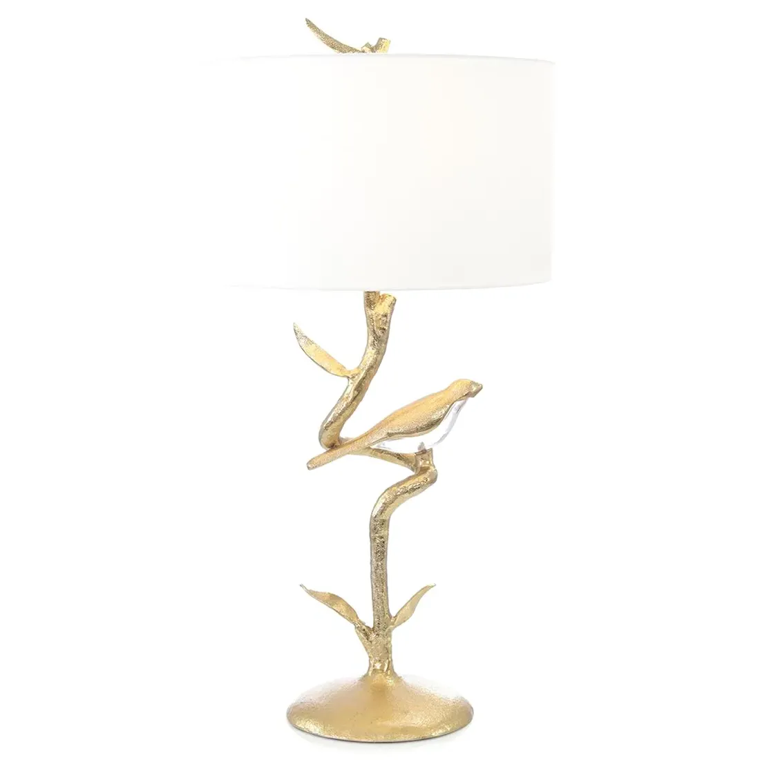 Poleiro Table Lamp - Champagne Gold, Metal