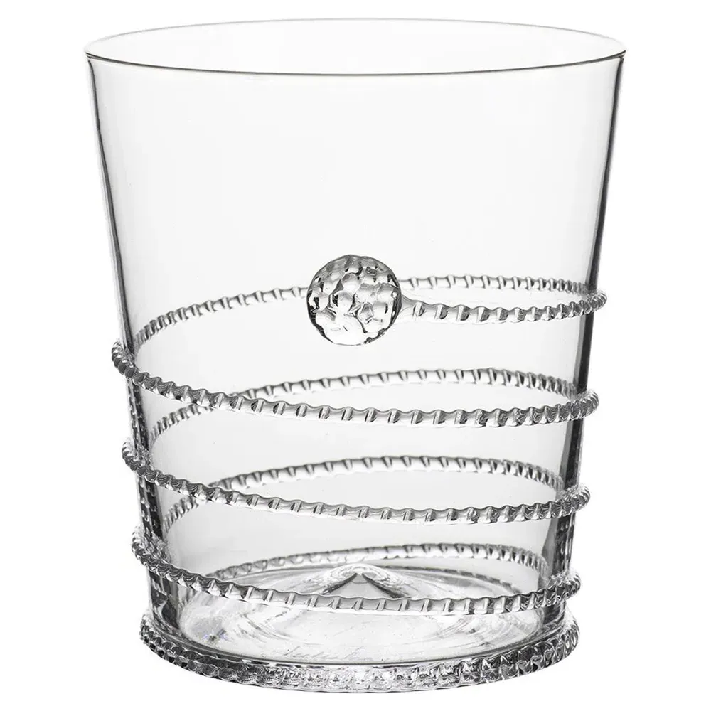 Amalia Double Old Fashioned Glass - Clear, Bohemian Glass image
