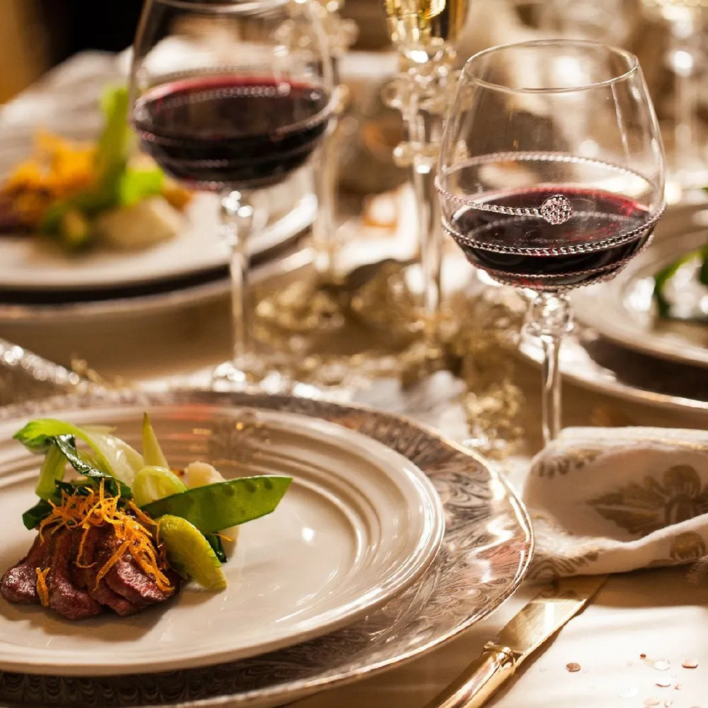 Amalia Light Body Red Wine Glass - Clear, Bohemian Glass