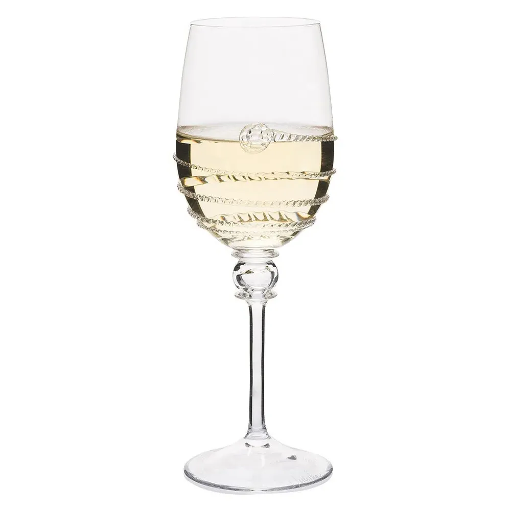 Amalia Light Body White Wine Glass - Clear, Bohemian Glass