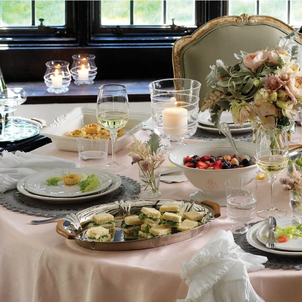 Amalia Light Body White Wine Glass - Clear, Bohemian Glass