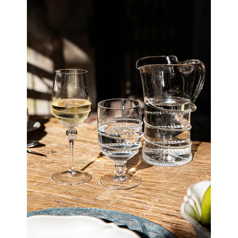 Amalia Light Body White Wine Glass - Clear, Bohemian Glass