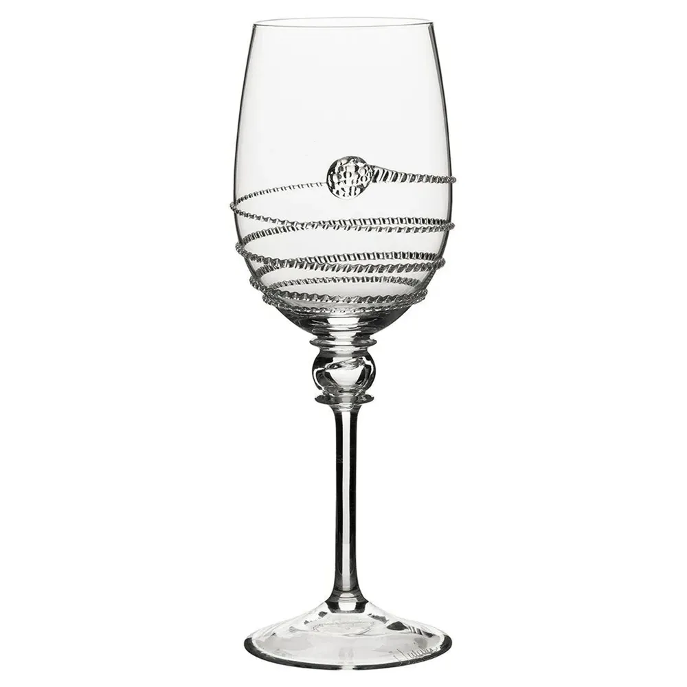 Amalia Light Body White Wine Glass - Clear, Bohemian Glass