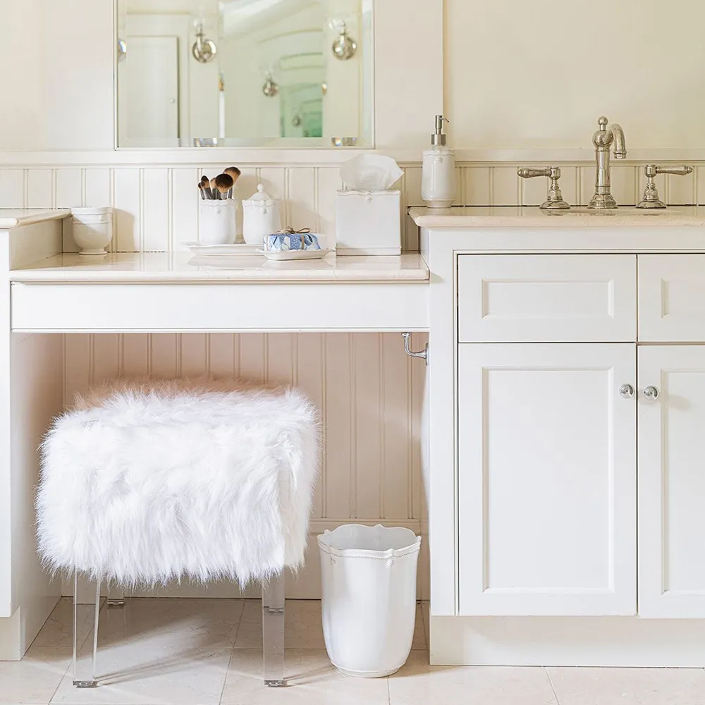 Berry & Thread 3 Piece Bath Essentials Set - White, Ceramic