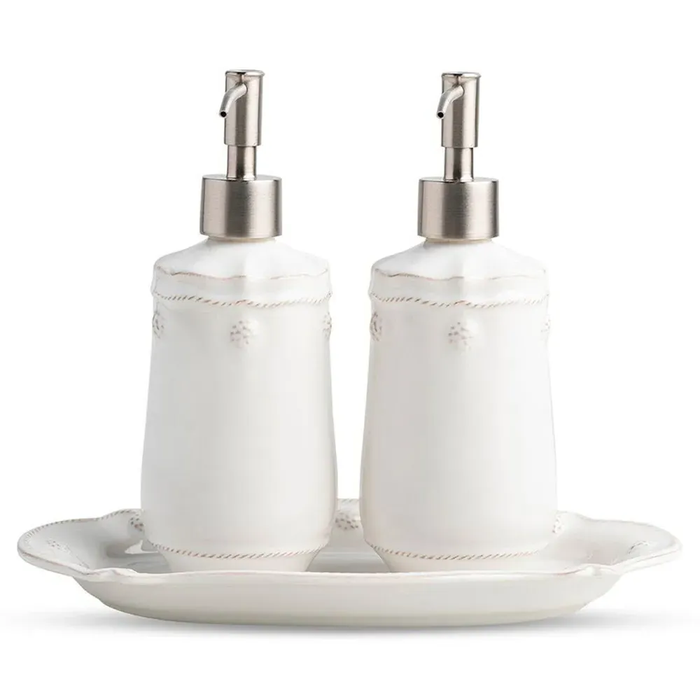Berry & Thread 3 Piece Essentials Set - White, Ceramic image