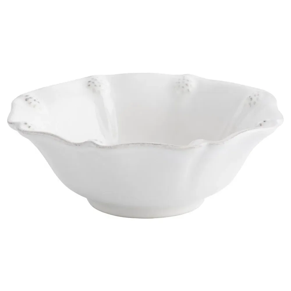 Berry & Thread Ceramic Berry Bowl - Whitewash image