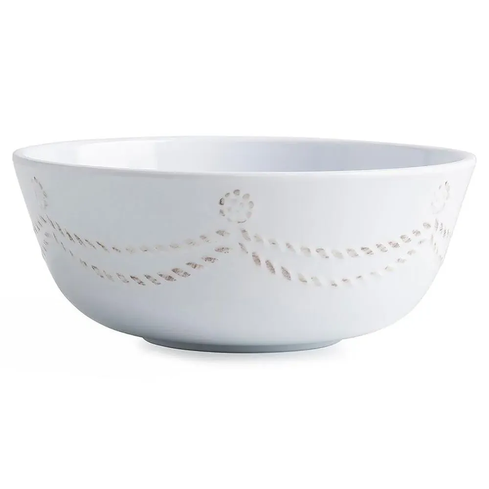 Berry & Thread Cereal Bowl - Whitewash, Melamine image