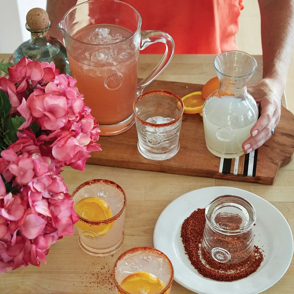 Berry & Thread Double Old Fashioned Glass - Clear