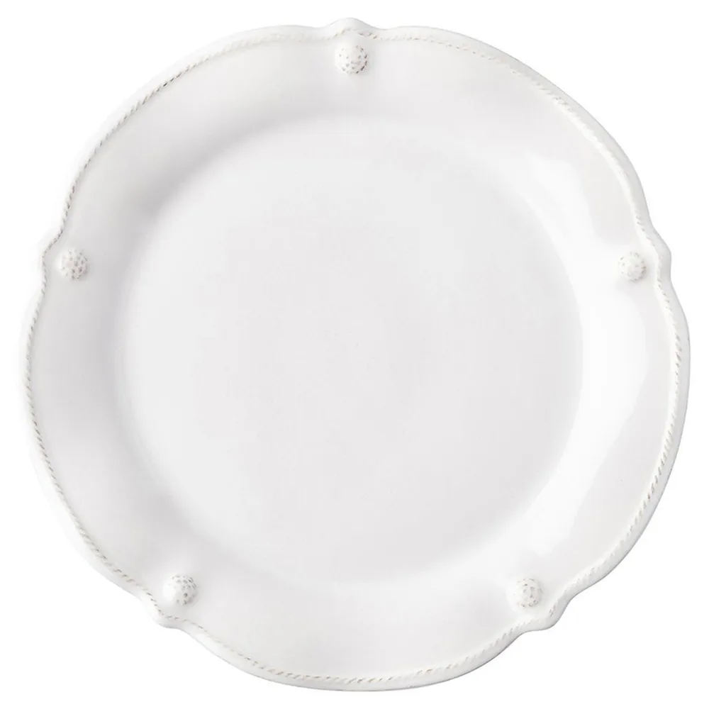 Berry & Thread Flared Salad Plate - Whitewash, Ceramic