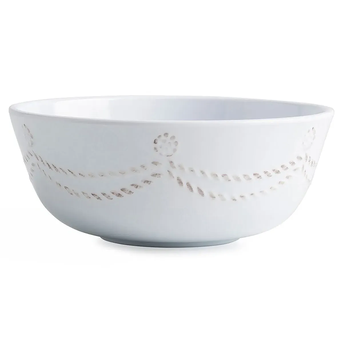 Berry & Thread French Whitewash Cereal Bowl - White, Melamine image