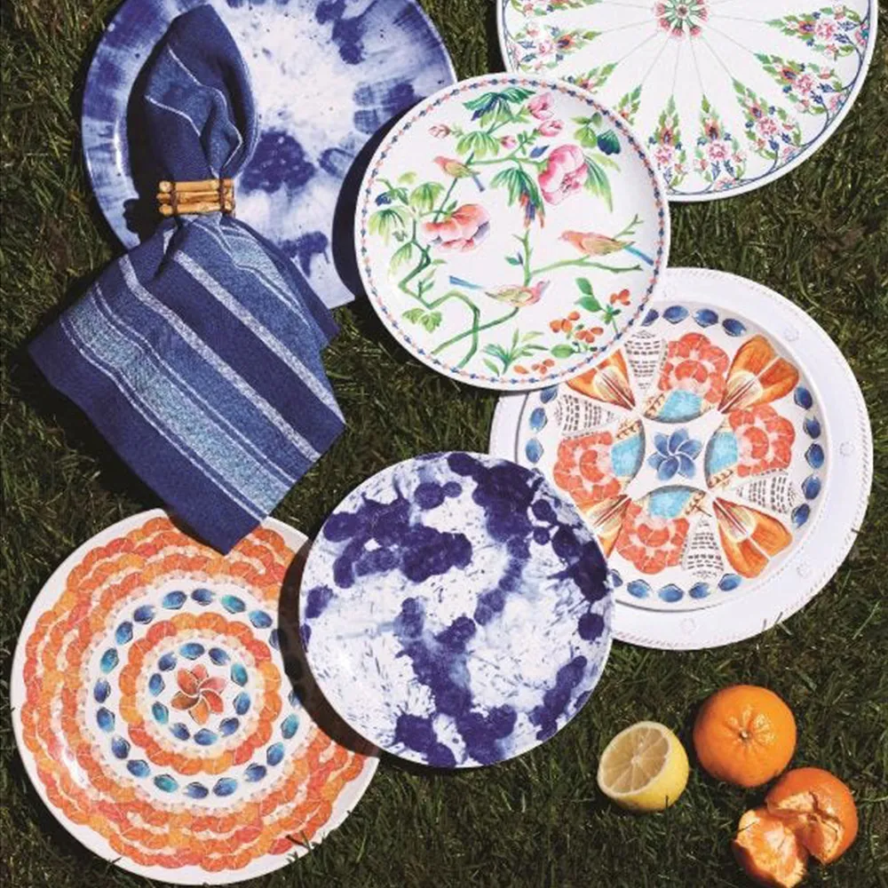 Berry & Thread French Whitewash Dinner Plate - White, Melamine