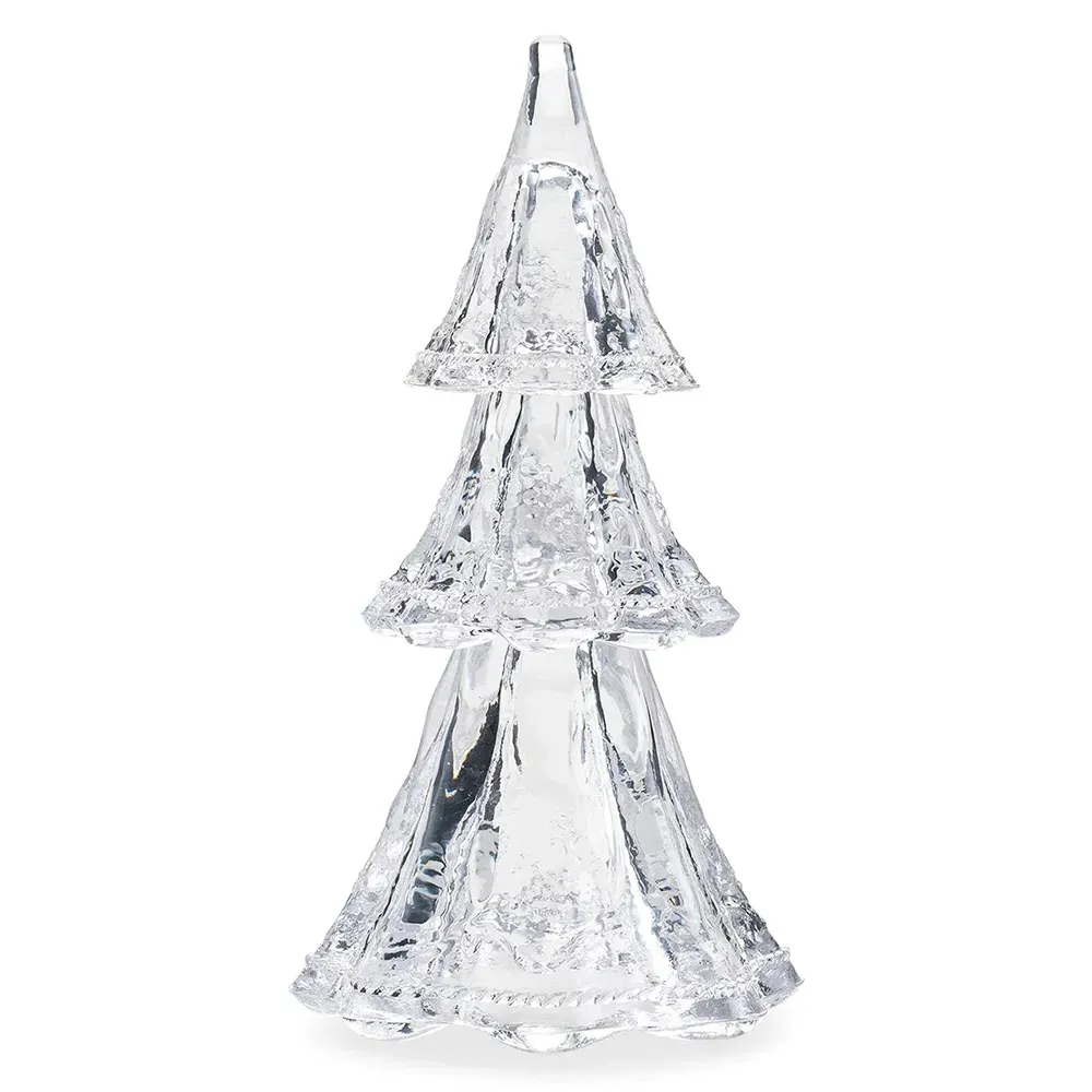 Berry & Thread Glass Trees Set of 3 - Clear