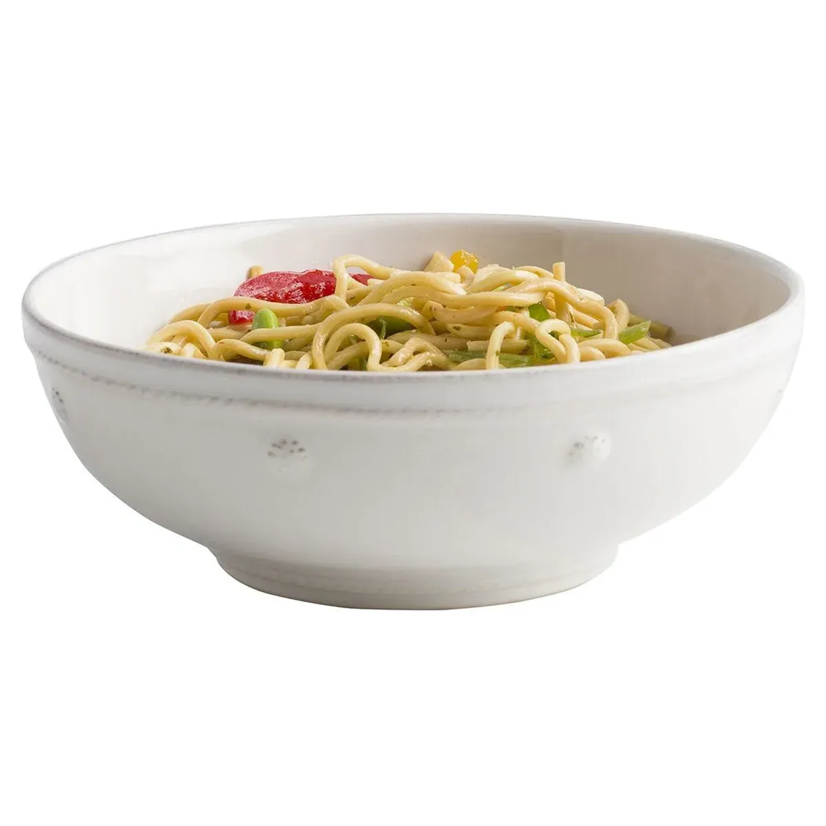 Berry & Thread Large Coupe Bowl - Whitewash, Ceramic