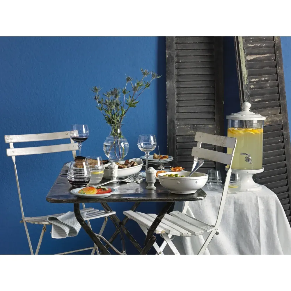 Berry & Thread Large Coupe Bowl - Whitewash, Ceramic