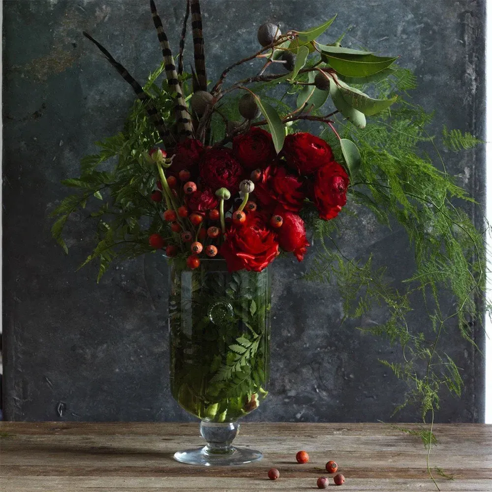 Berry & Thread Large Hurricane - Clear, Glass