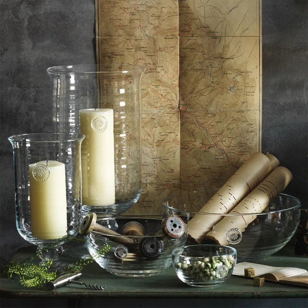 Berry & Thread Large Hurricane - Clear, Glass