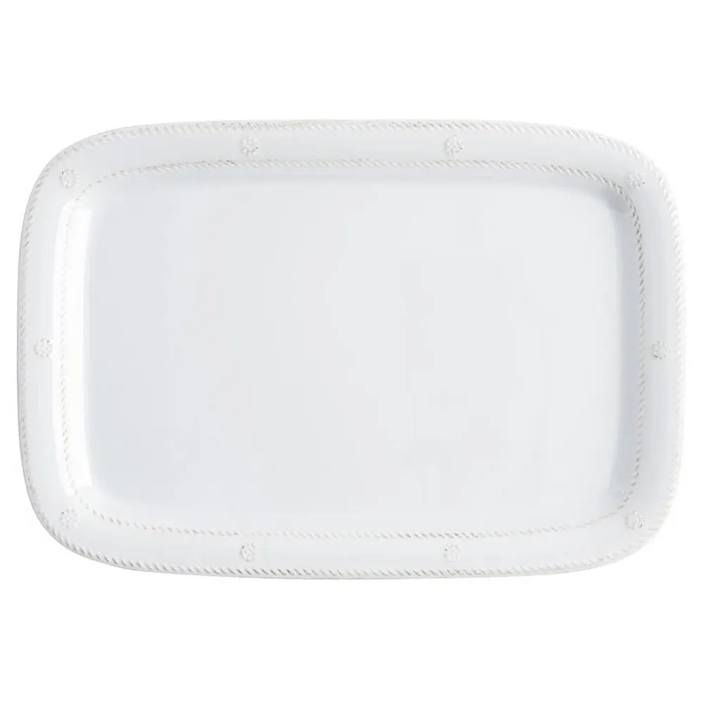 Berry & Thread Serving Tray - Whitewash, Melamine