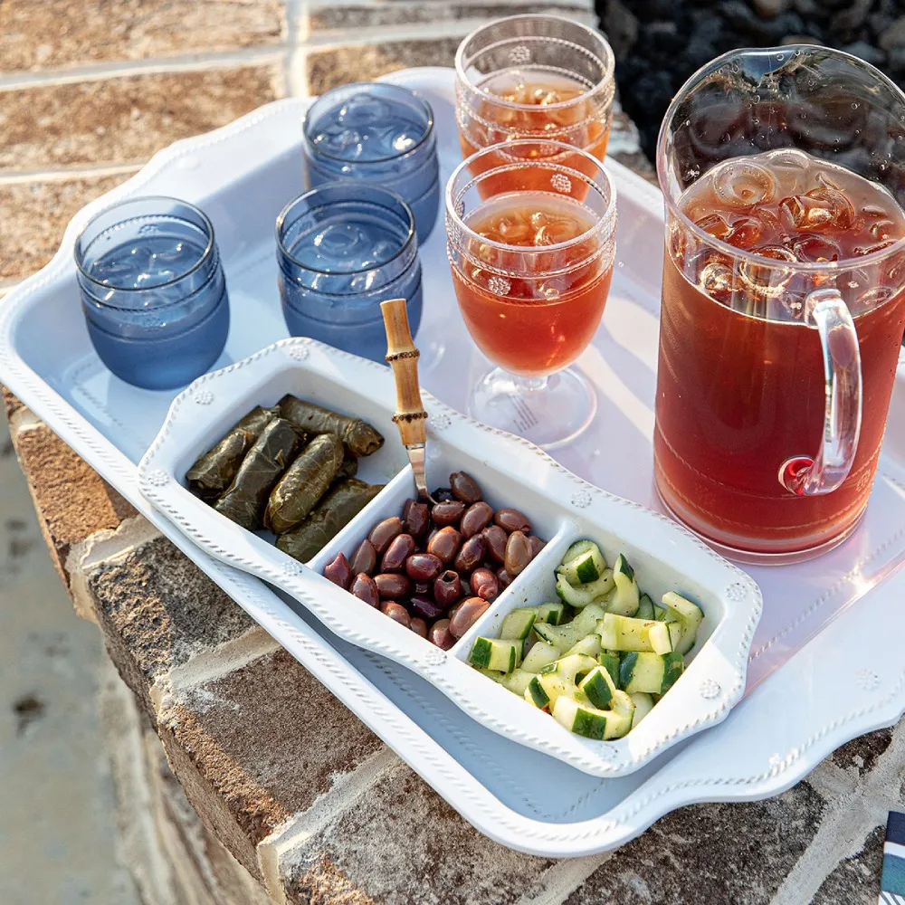 Berry & Thread Tray - Whitewash, Melamine