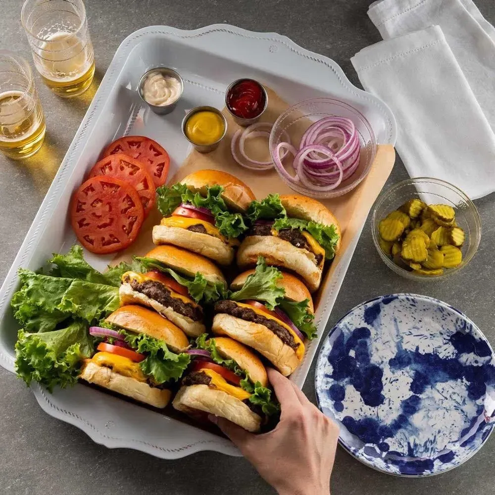 Berry & Thread Tray - Whitewash, Melamine