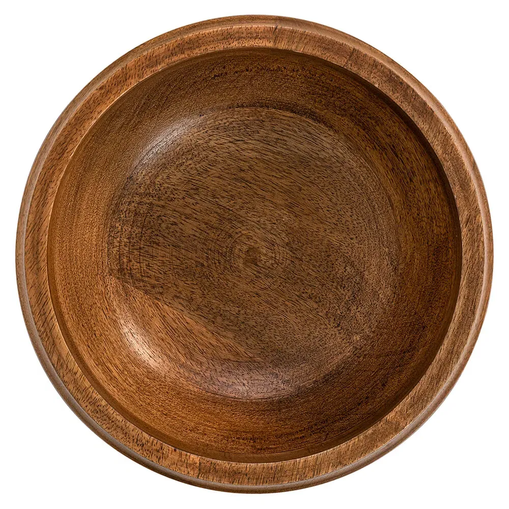 Bilbao Serving Bowl - Brown, Wood