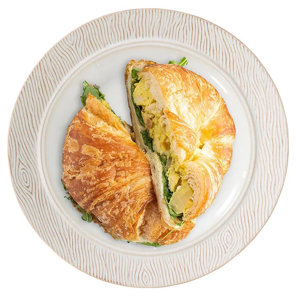 Blenheim Salad Plate - Whitewash, Ceramic