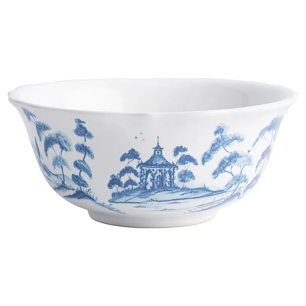 Country Estate Cereal Bowl - Blue, Ceramic