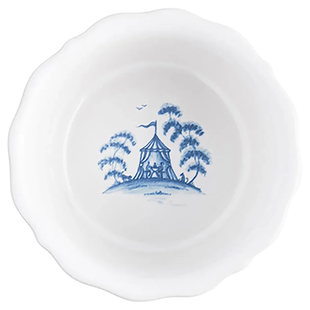 Country Estate Delft Blue Ceramic Ramekin - Blue