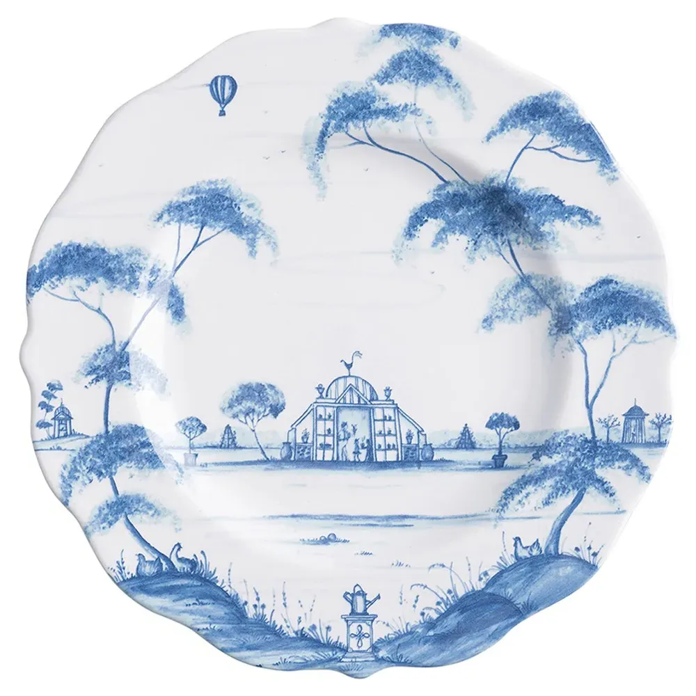 Country Estate Delft Ceramic Salad Plate - Blue image