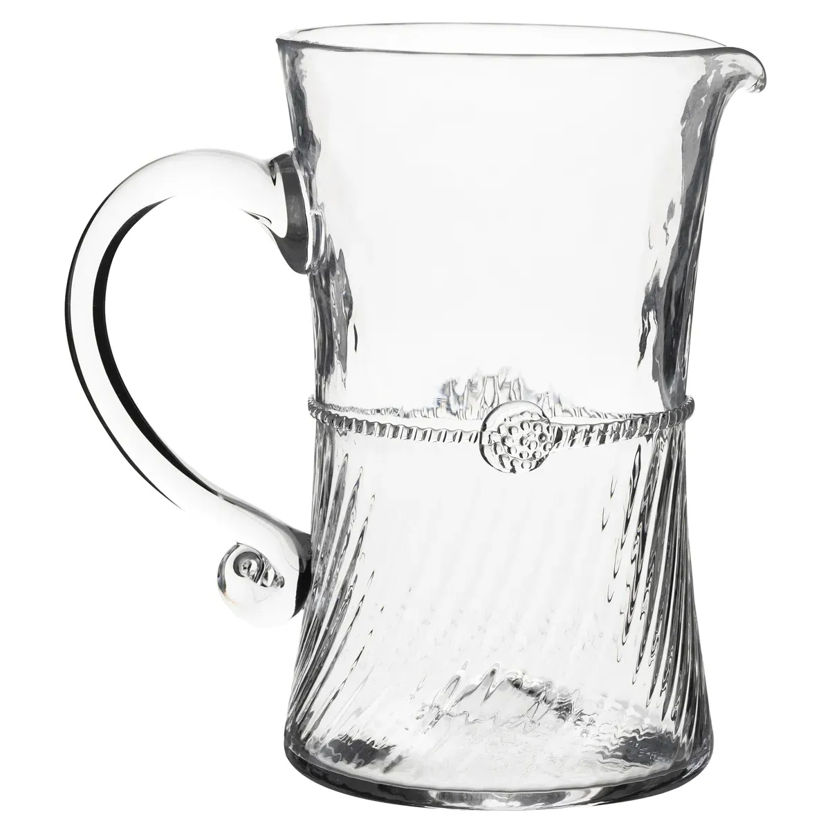 Graham Bar Pitcher - Clear, Bohemian Glass image