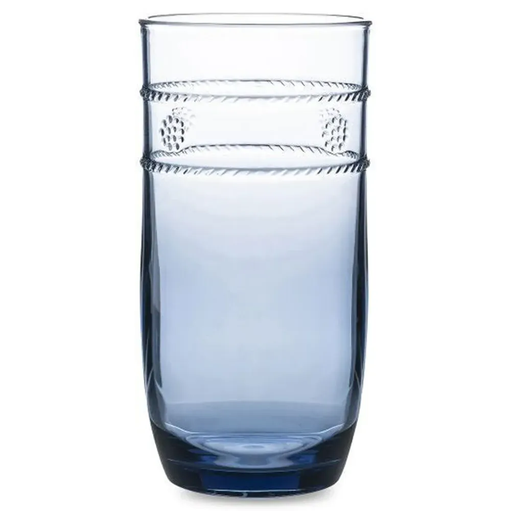 Isabella Large Acrylic Tumbler - Blue image