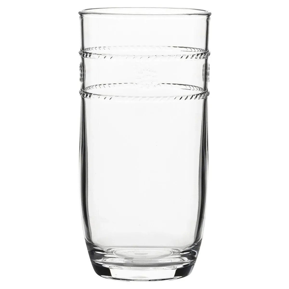 Isabella Large Tumbler - Clear, Acrylic