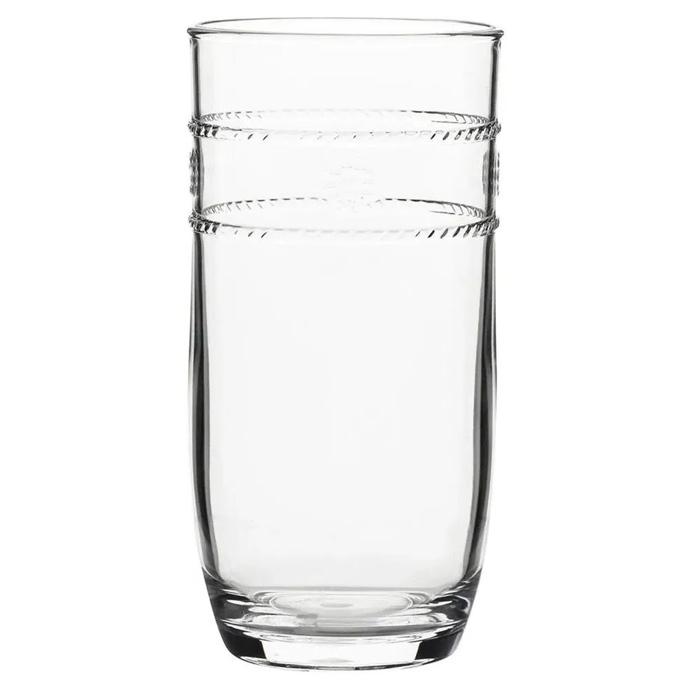 Isabella Large Tumbler - Clear, Acrylic