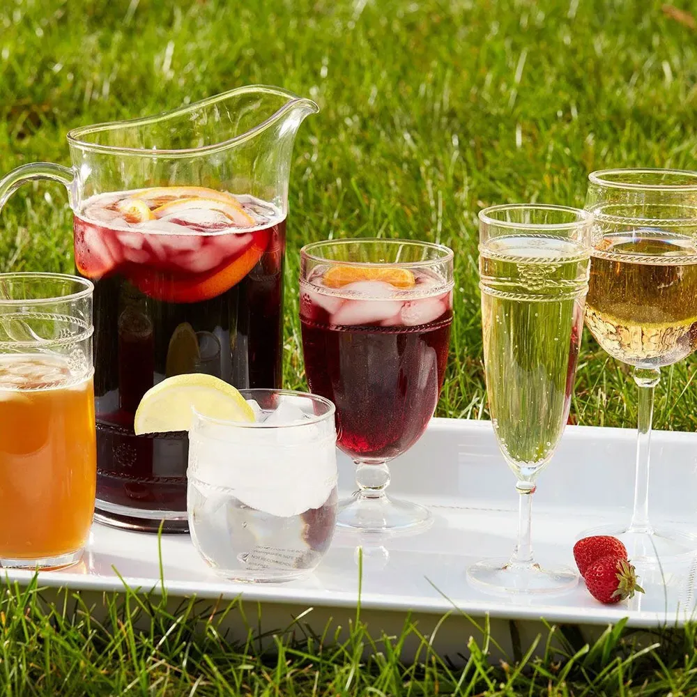 Isabella Small Tumbler - Clear, Acrylic