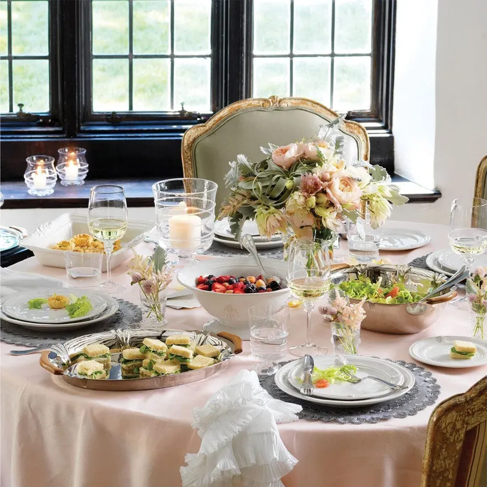 Isadora Sinamay Placemat - Silver